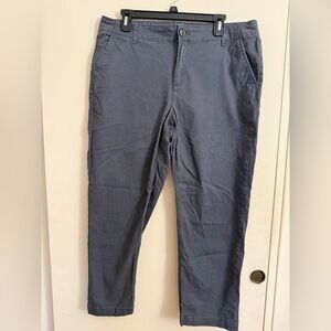 Loft Womens The Monroe Slim Chino Pants Size 14